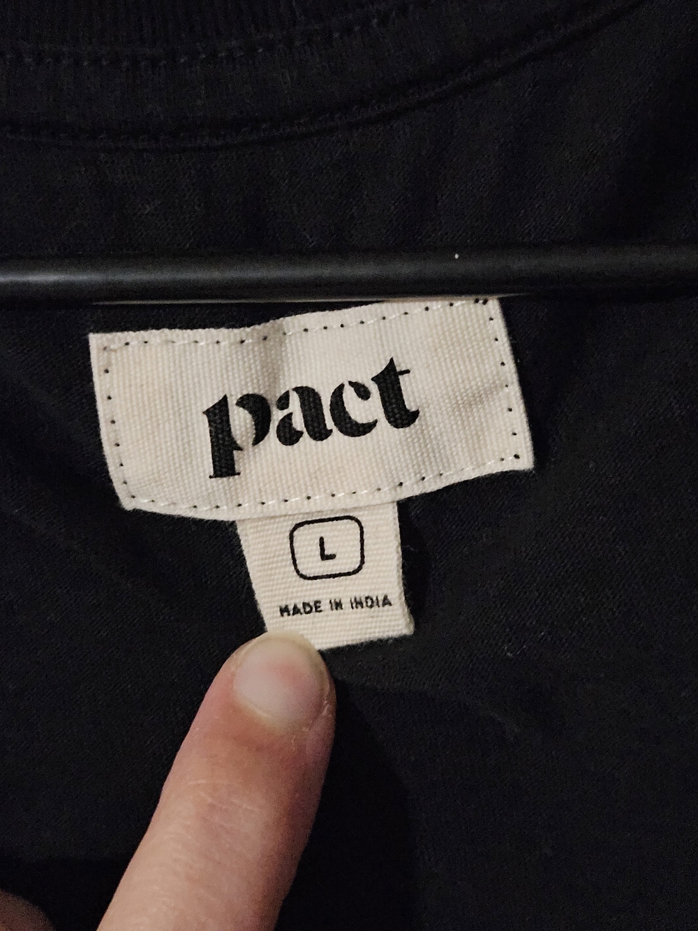Pact Black Softspun Tank Midi Dress - Picture 3 of 6